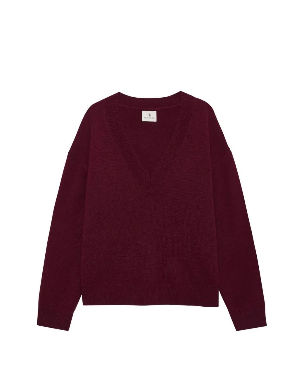 Anine Bing Red Lee Sweater