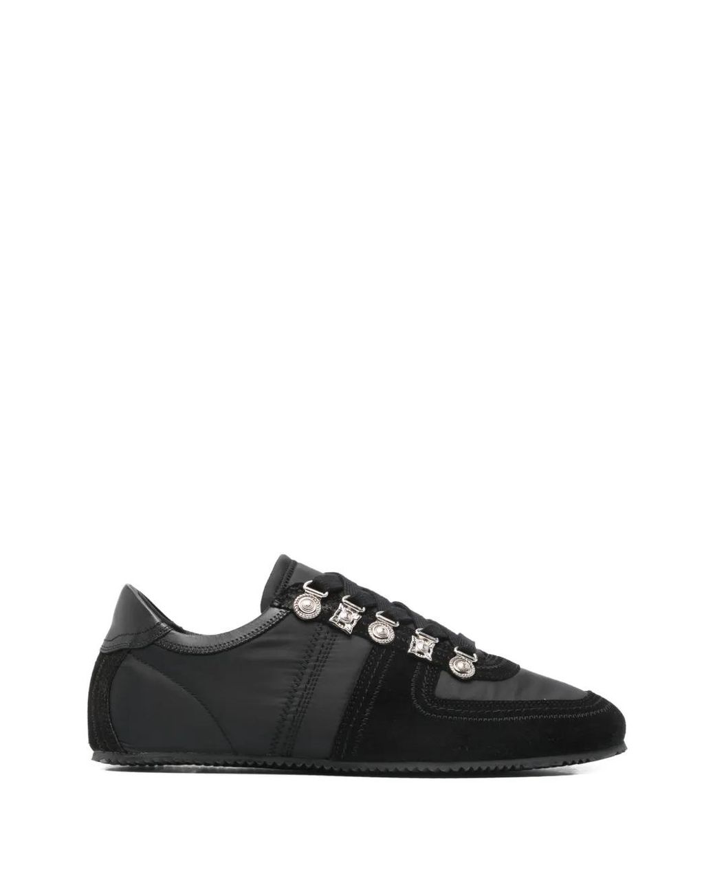 Toga Virilis Black Panelled Sneakers for men