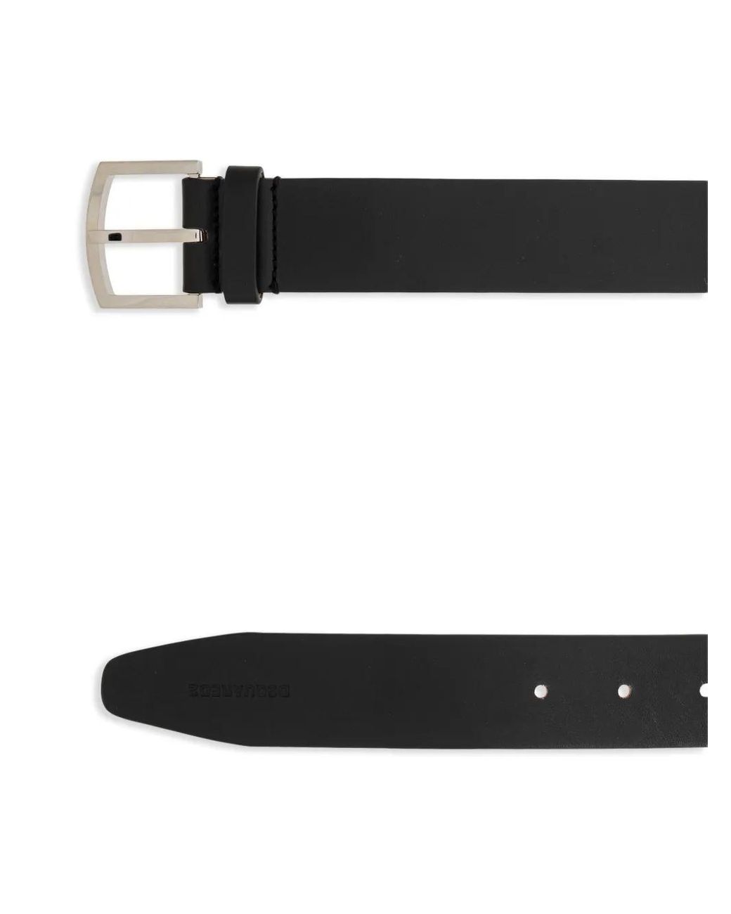 DSquared² White City Nights Buckle Belt for men