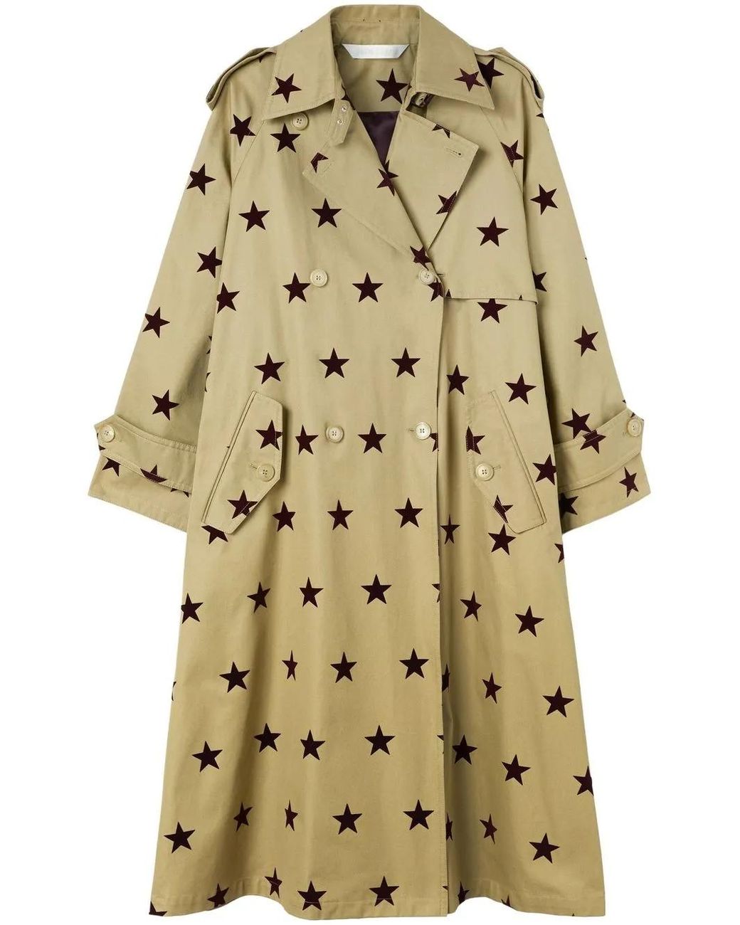 Palm Angels Trenchcoat in het Natural