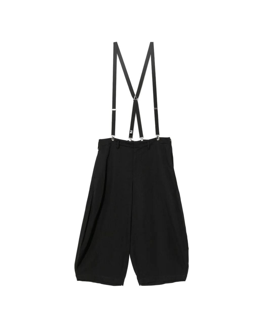 COMME DES GARÇON BLACK Black Drop-Crotch Suspenders Trousers