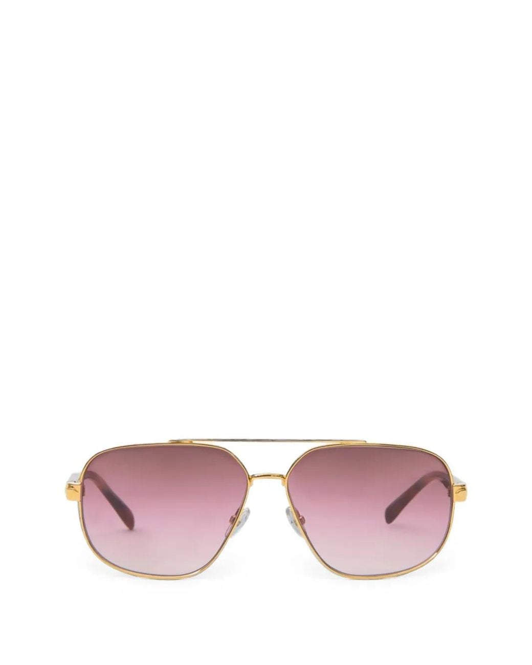 Isabel Marant Pink Clero Geometric-Frame Sunglasses