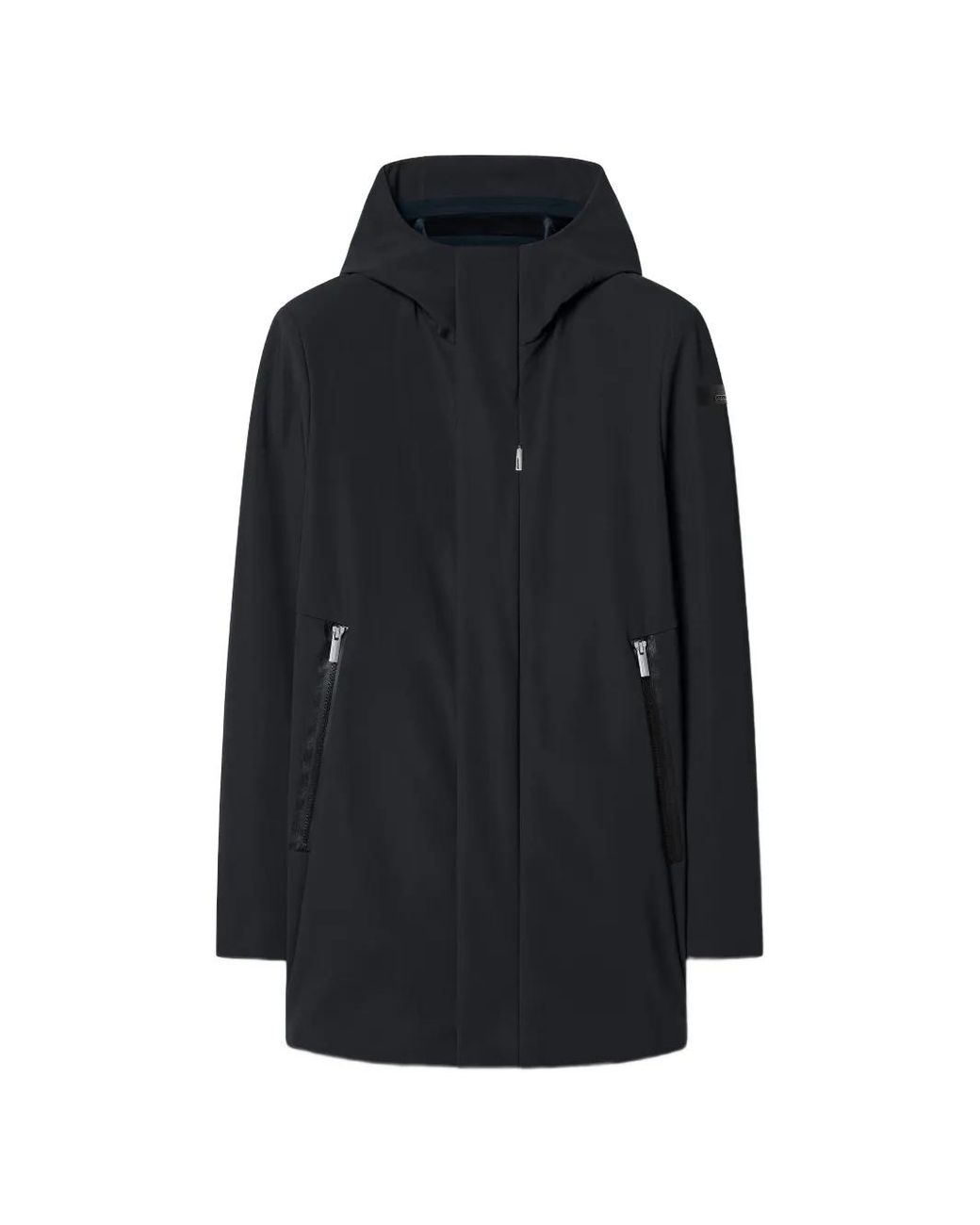 Rrd Blue Hooded Zip-Up Jacket for men