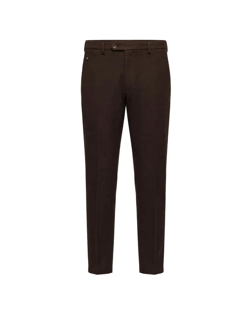 Briglia 1949 Black Naviglio Tailored Trousers for men