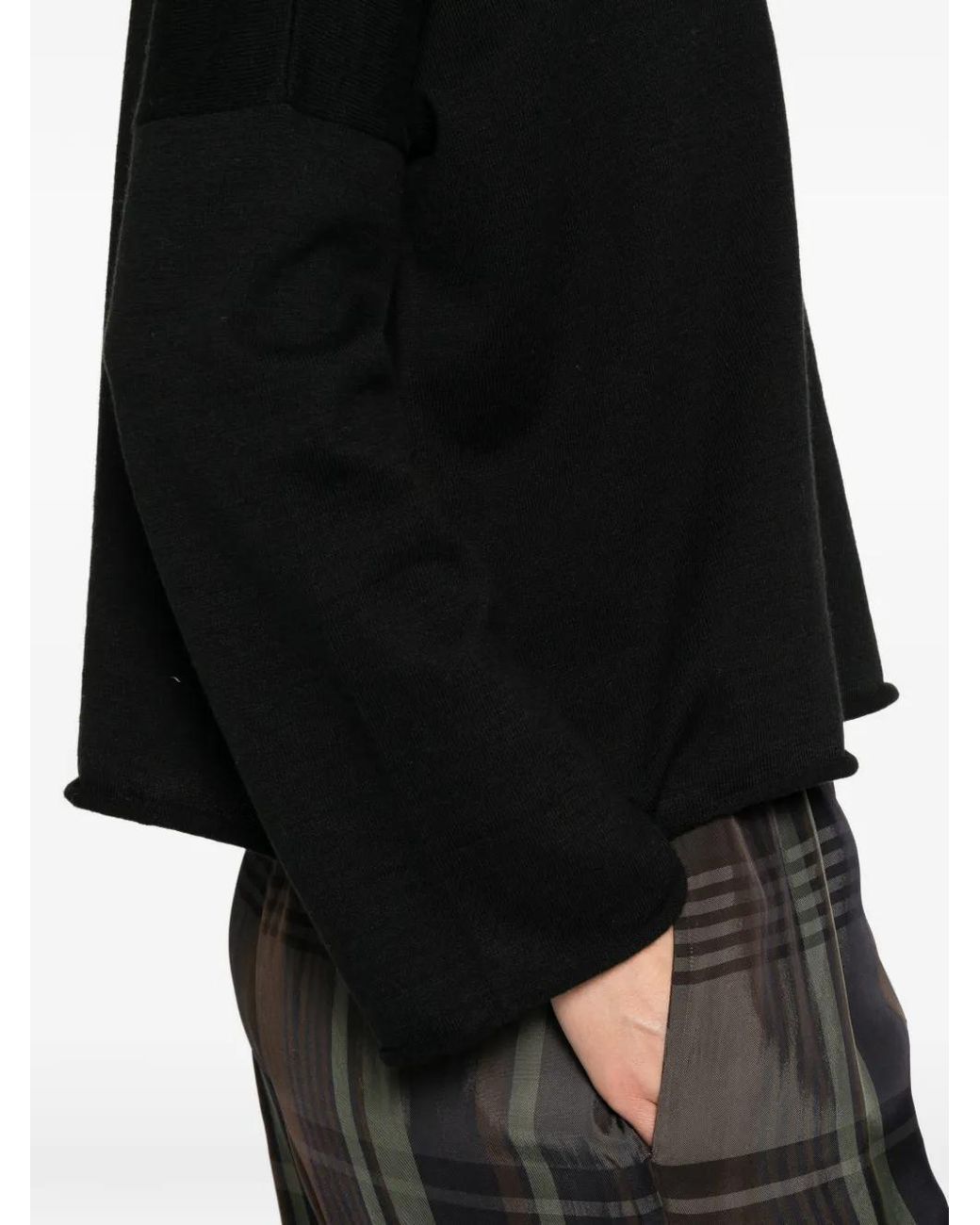 Be You Black Long-Sleeve Sweater
