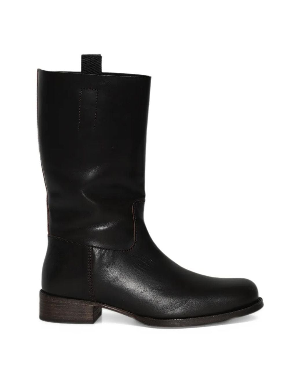 Jude Black Leif Leather Boots