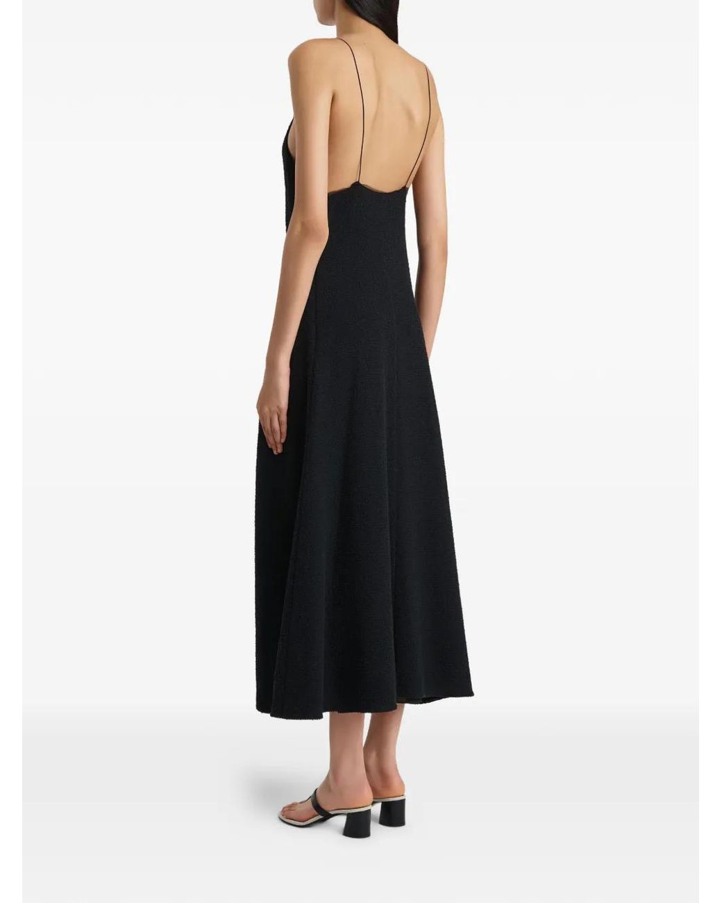 Khaite Black Iben Dress