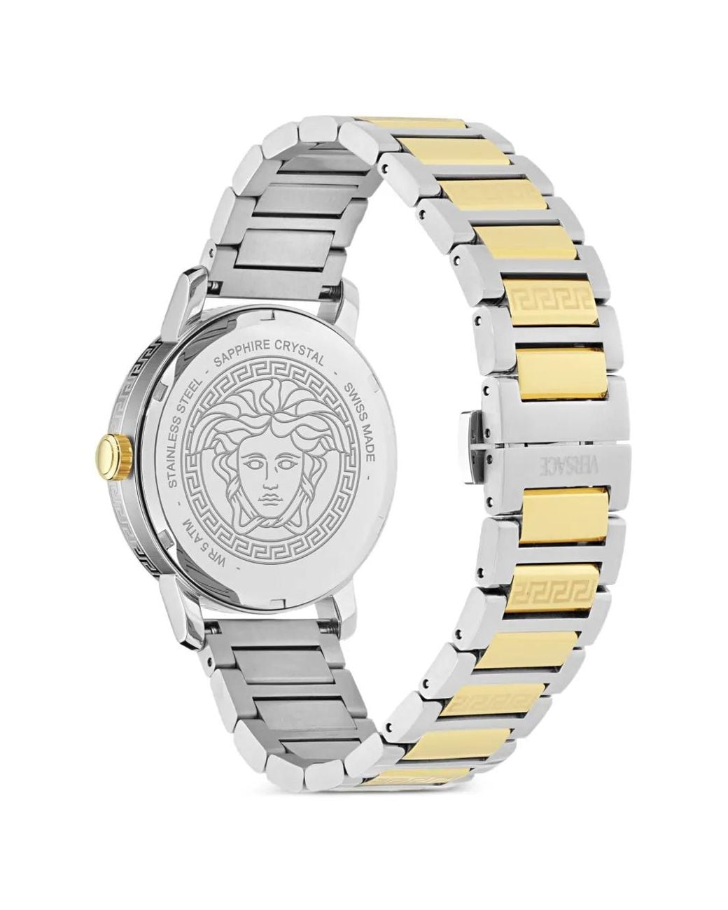 Versace Metallic V-Helix 40Mm Watch for men