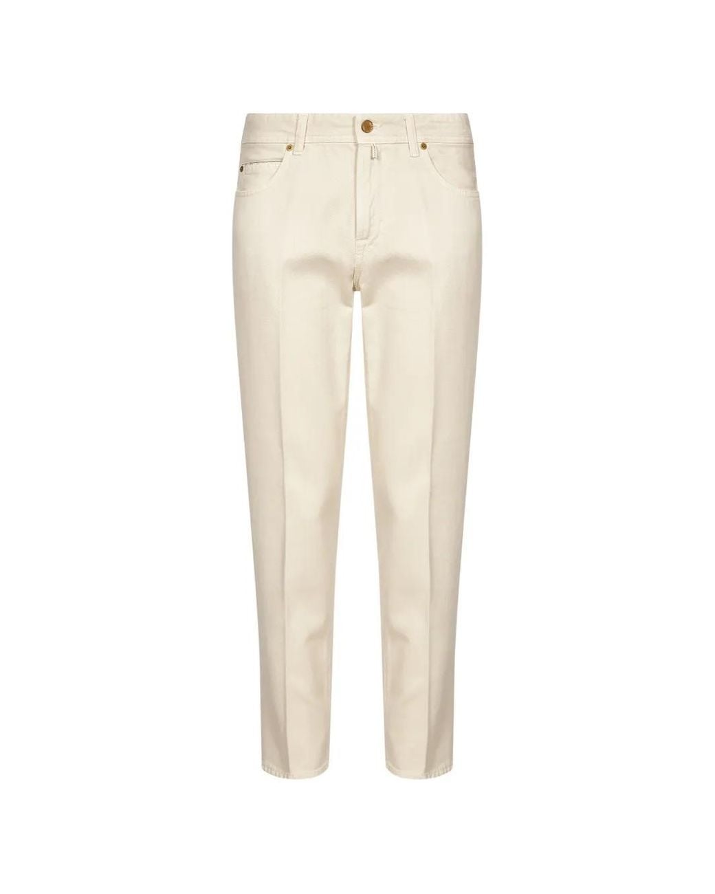 Briglia 1949 Natural Jean Varenne À Plis Marqués for men