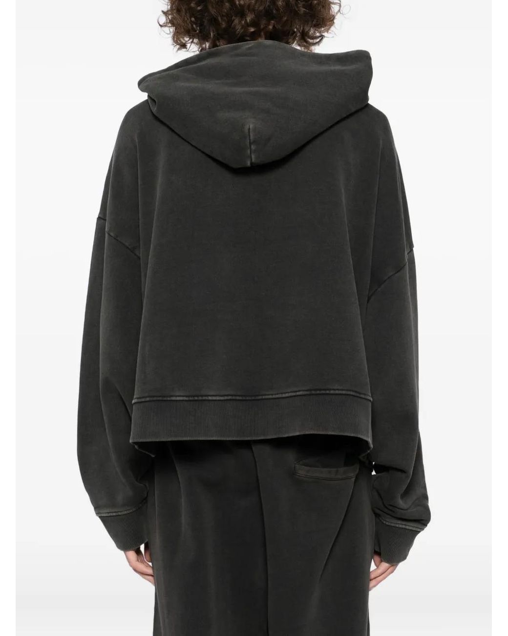 Sudadera Heavy Con Capucha Entire studios de color Black
