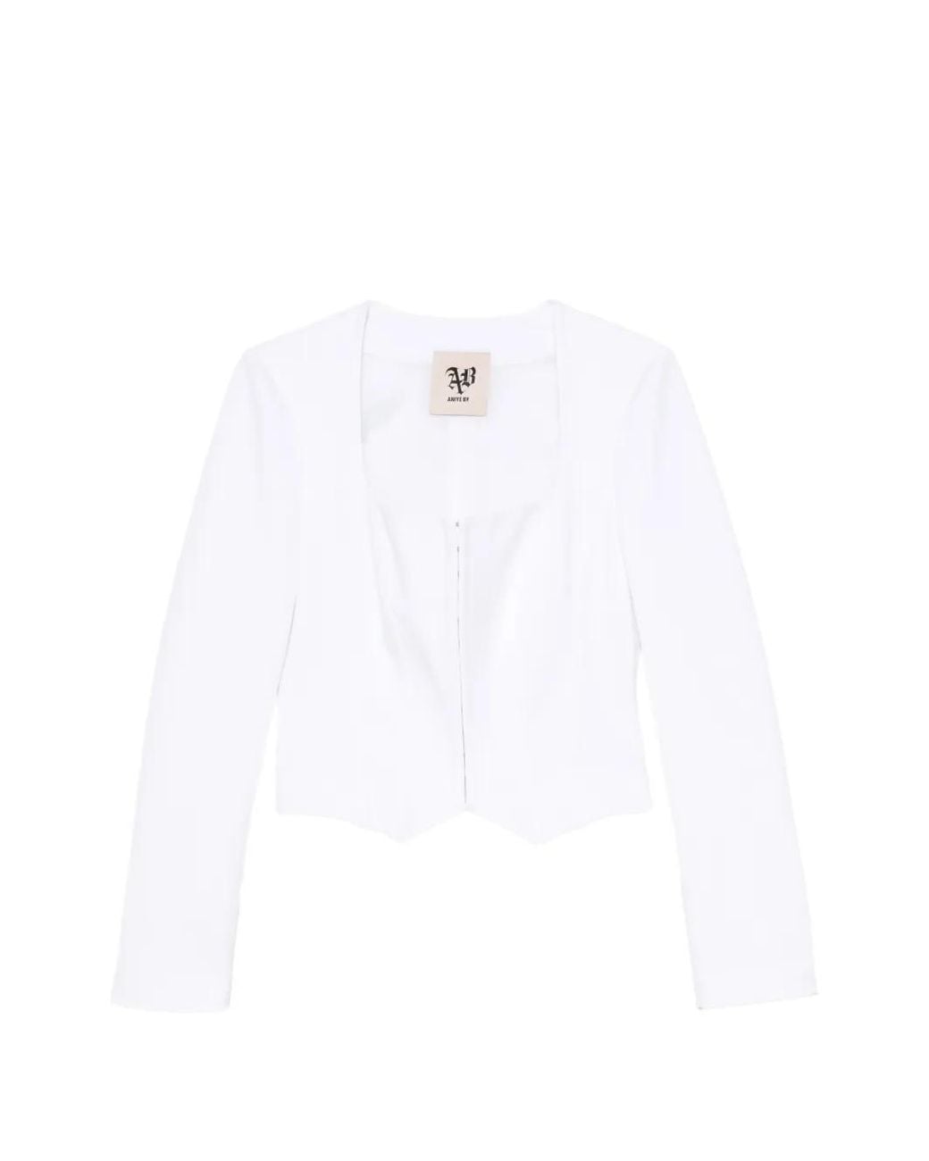 Aniye By White Shana Square-Neck Jacket