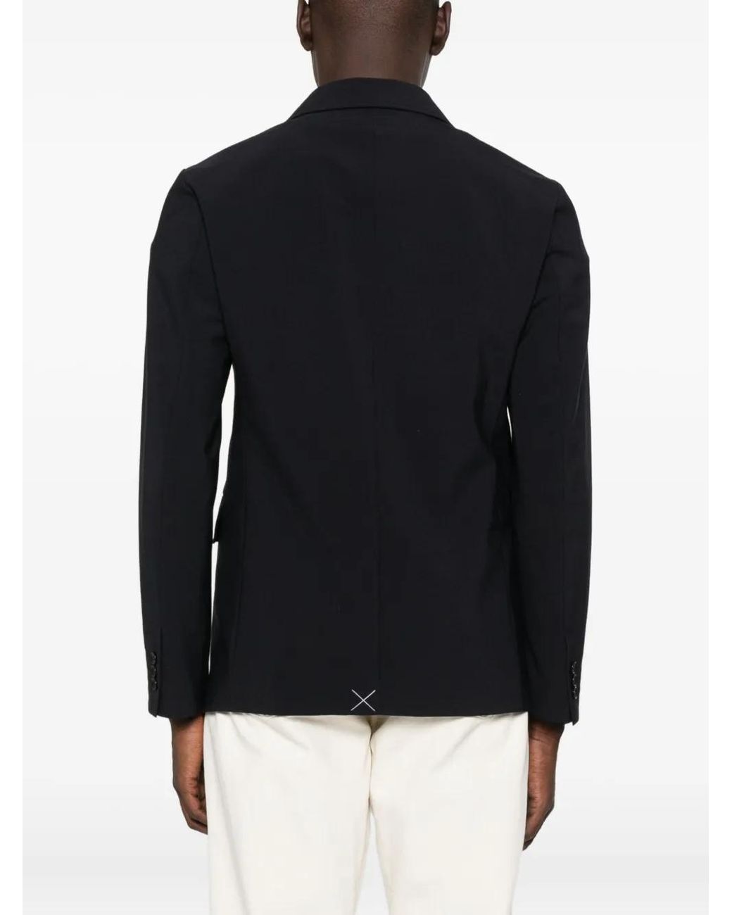 Aspesi Blazer Met Drie Knopen in het Blue voor heren