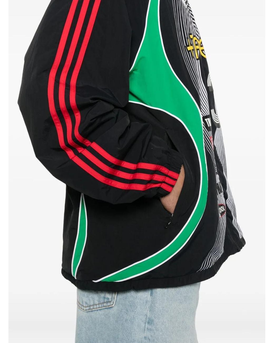 Veste Teamgeist À Rayures Adidas pour homme en coloris Green