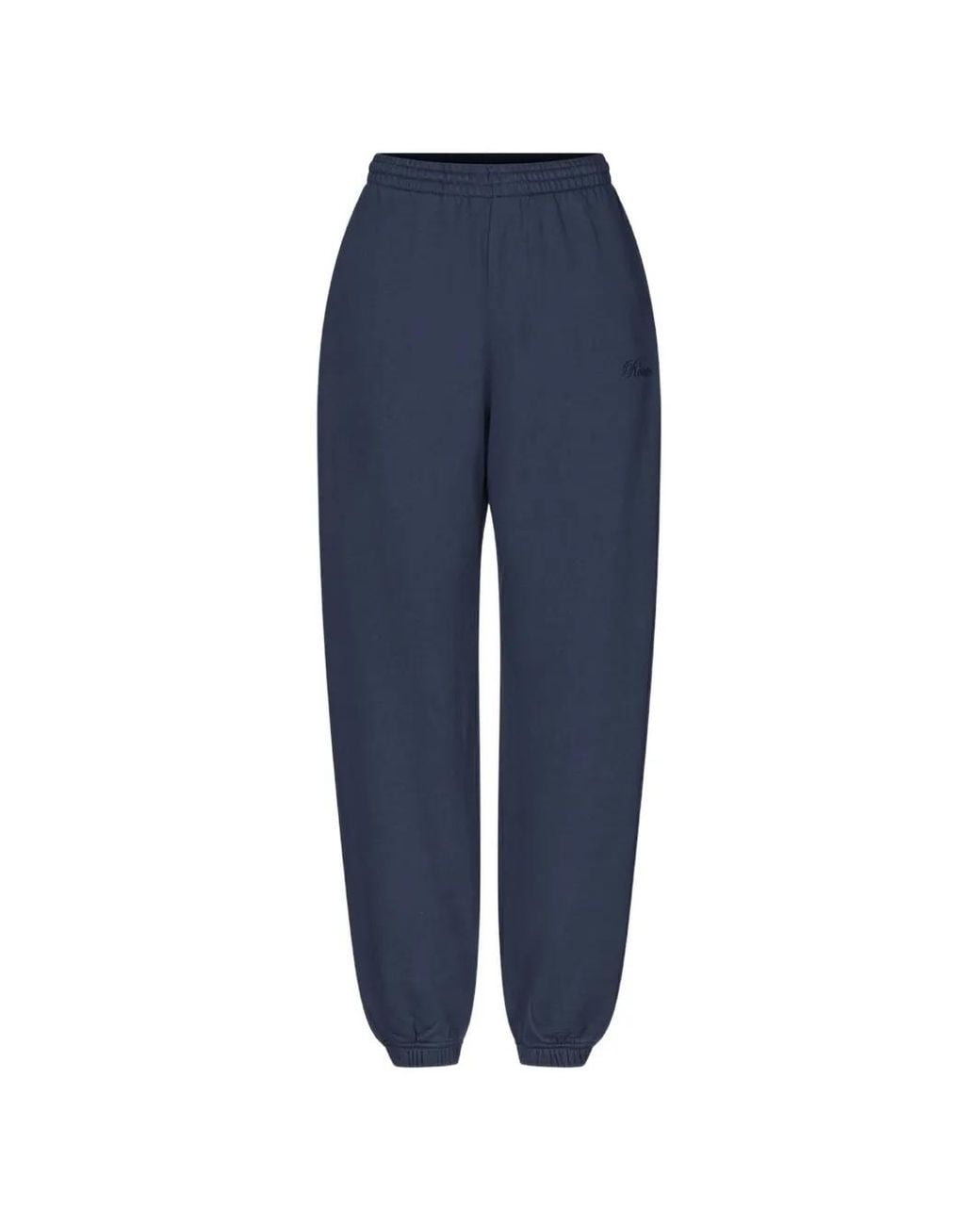 ROTATE BIRGER CHRISTENSEN Blue Heavy Sweat Pants