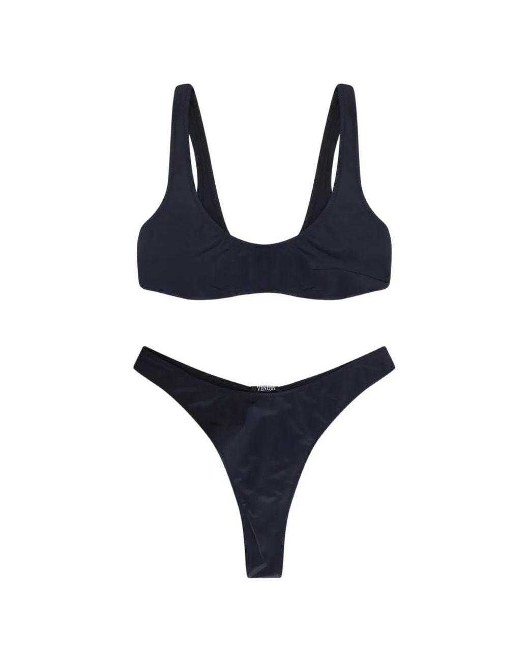 VENUJA Blue High-Waisted Bikini