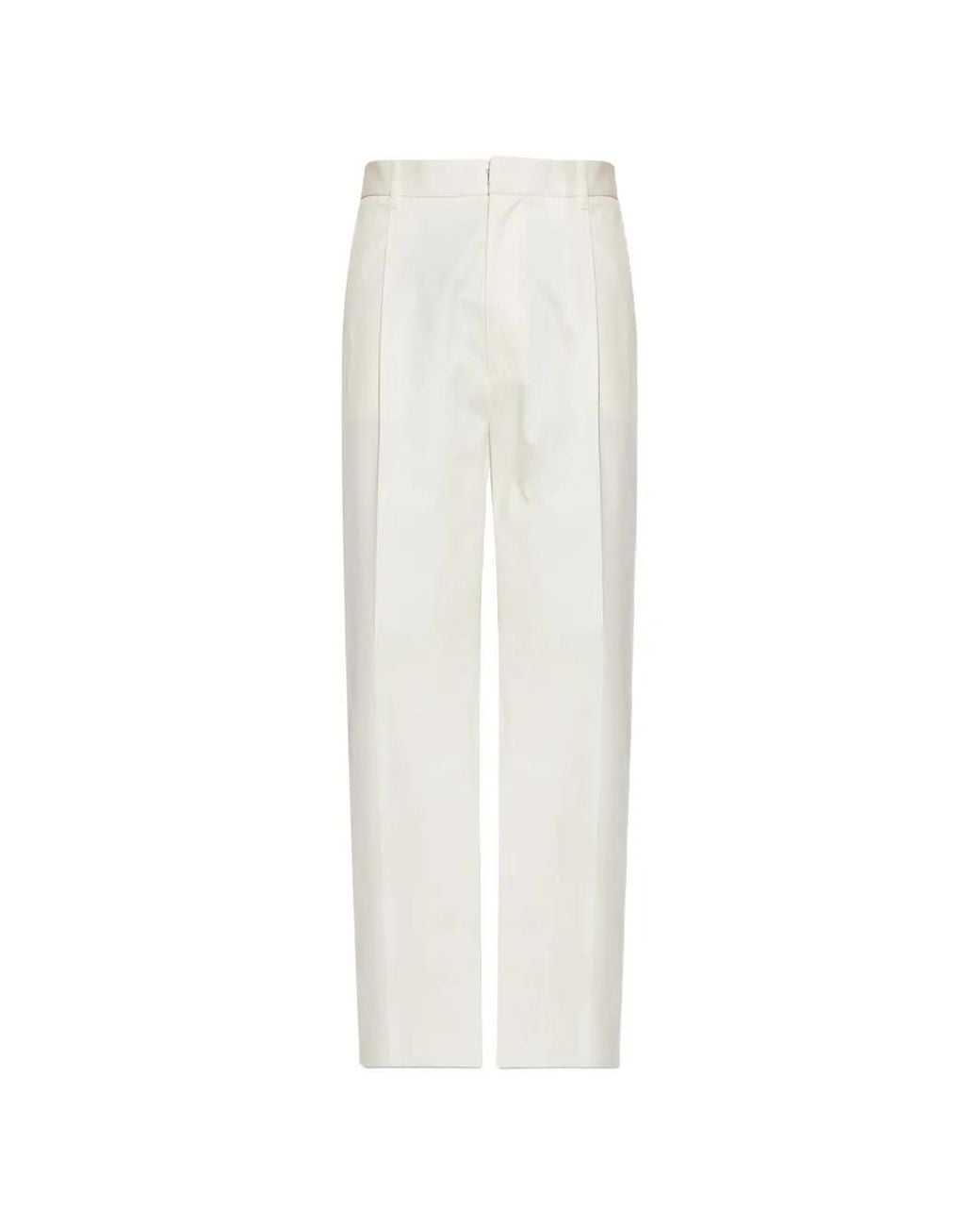 DSquared² White Easy Zoot Pant for men
