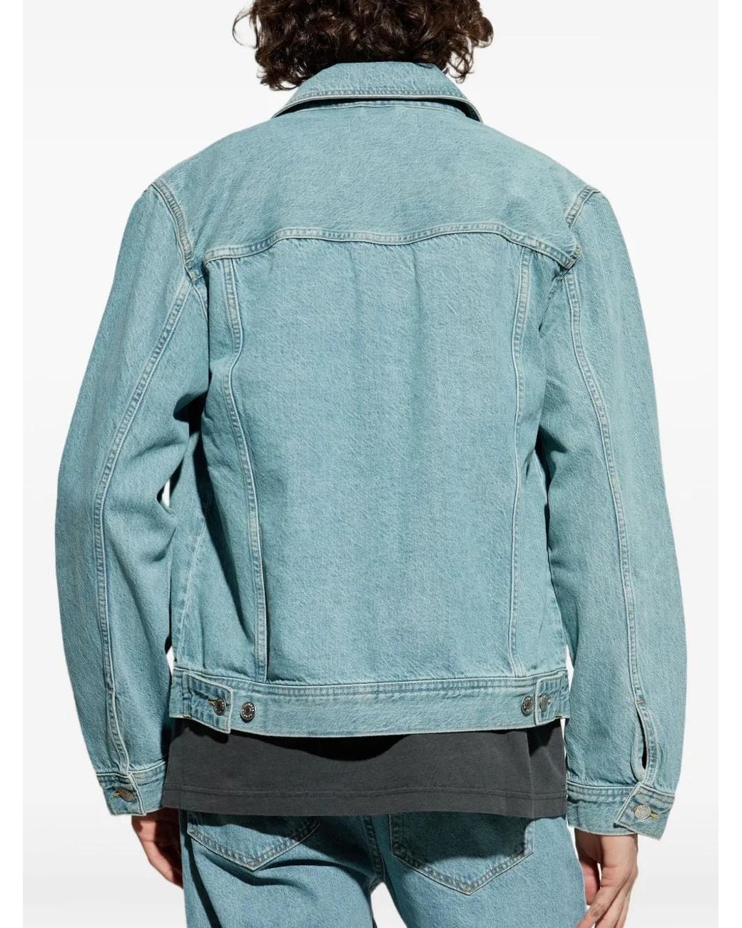Samsøe & Samsøe Blue Veste En Jean for men