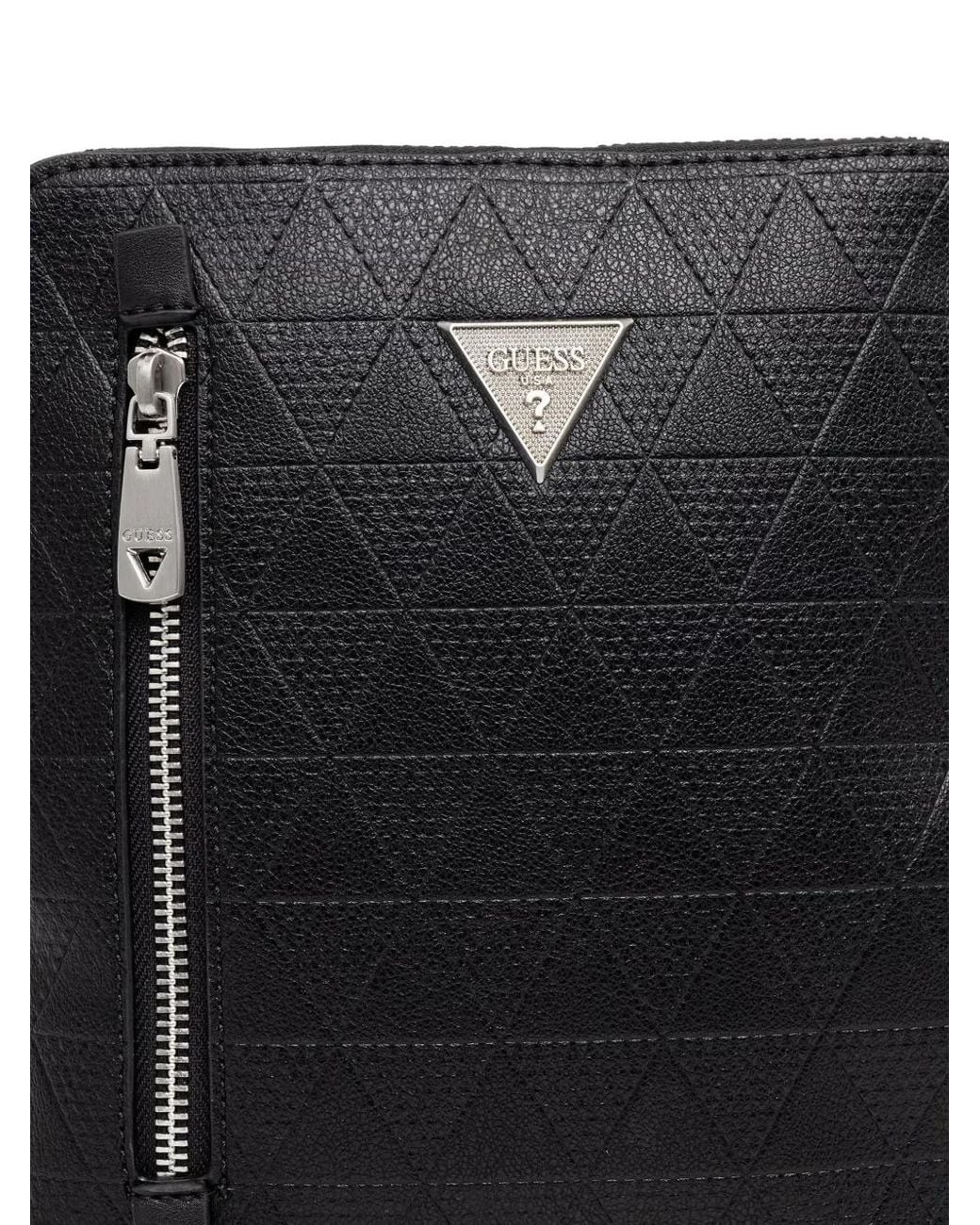 Guess Black Torino Logo Crossbody for men