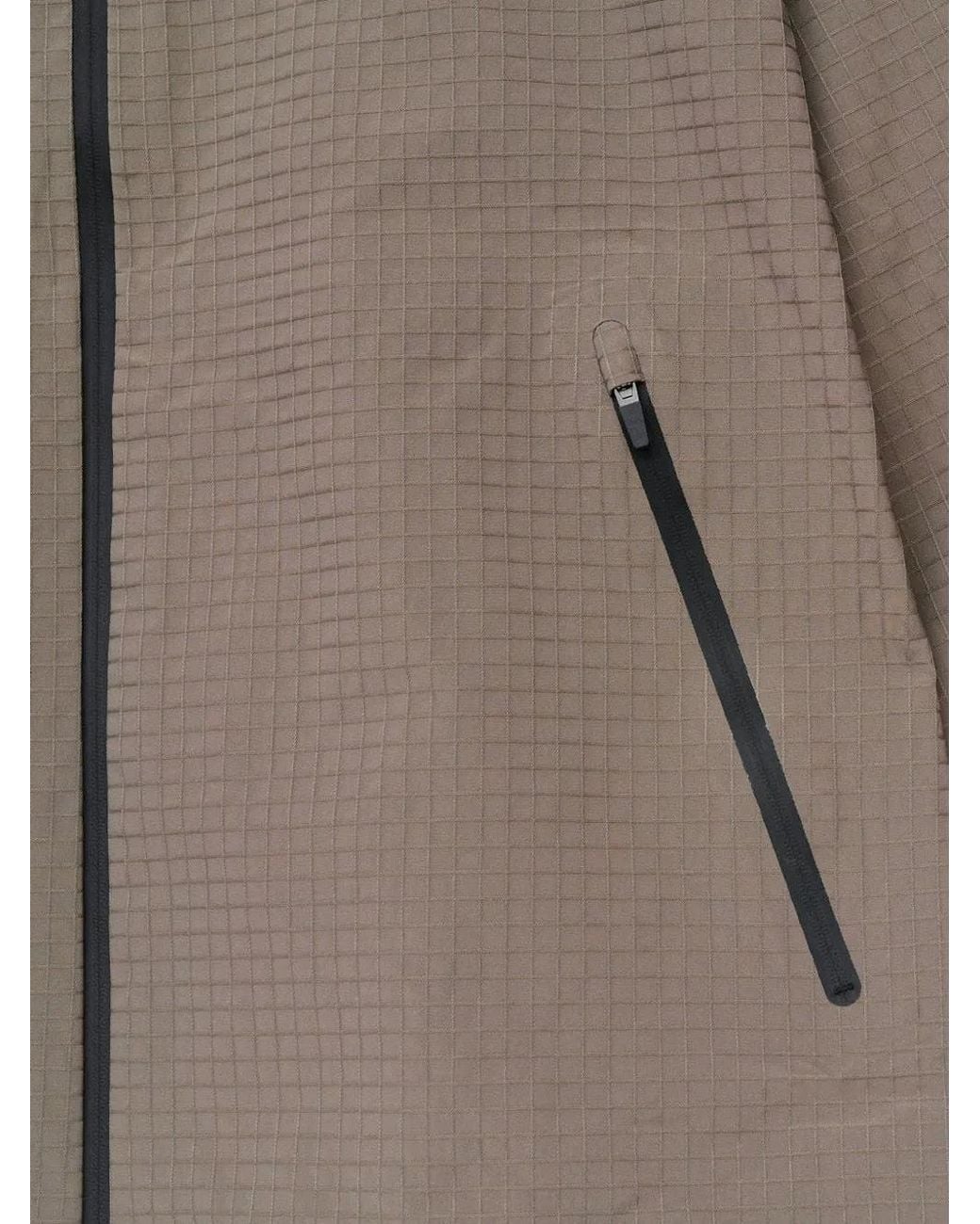 Hiking Patrol Brown Waypoint Check-Pattern Jacket for men