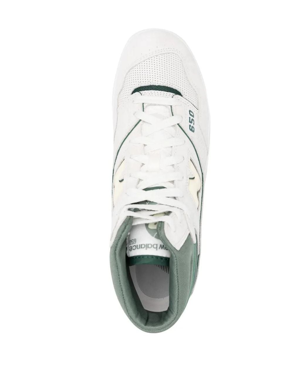 New Balance White 650