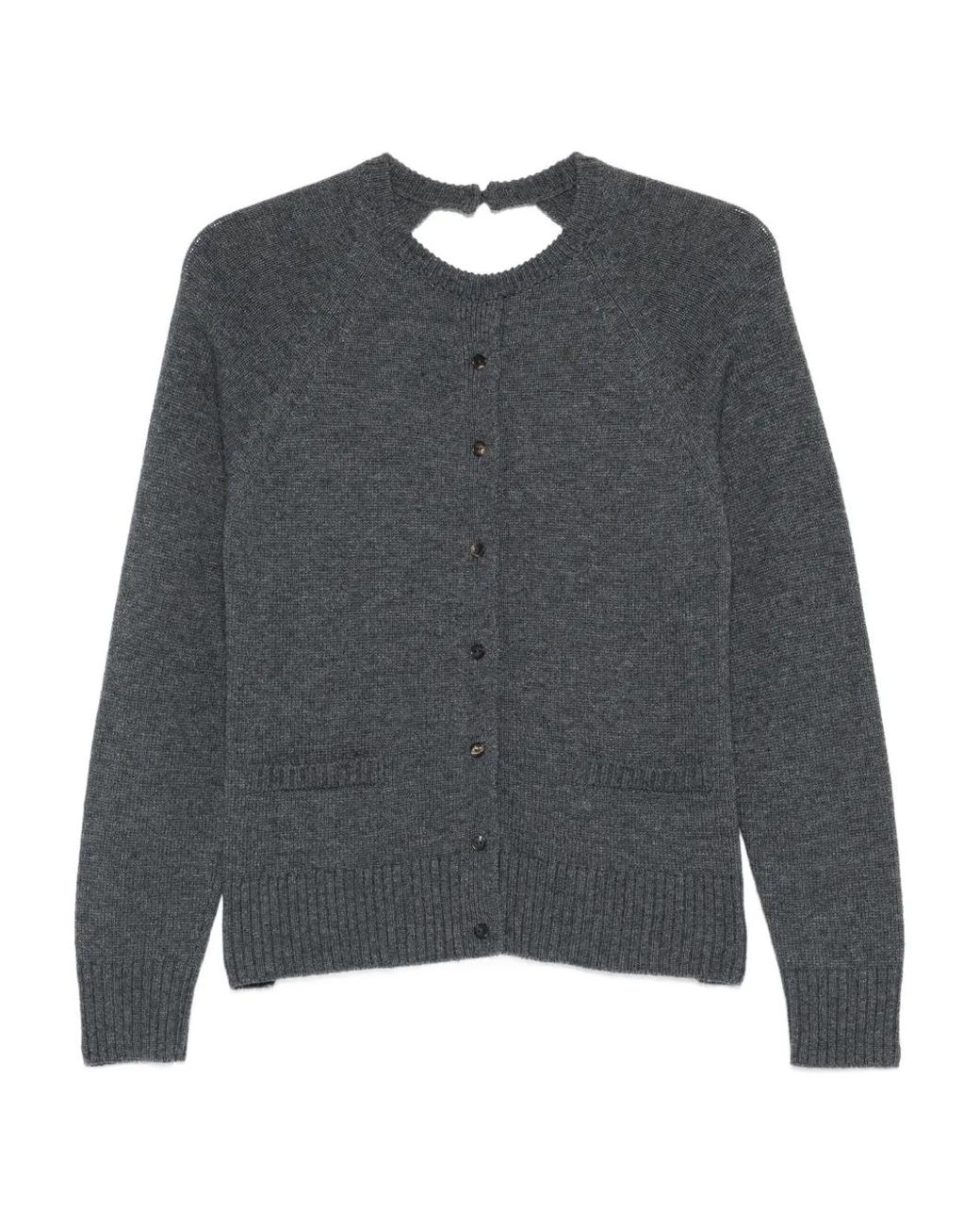 Cordera Button-Up Vest in het Gray