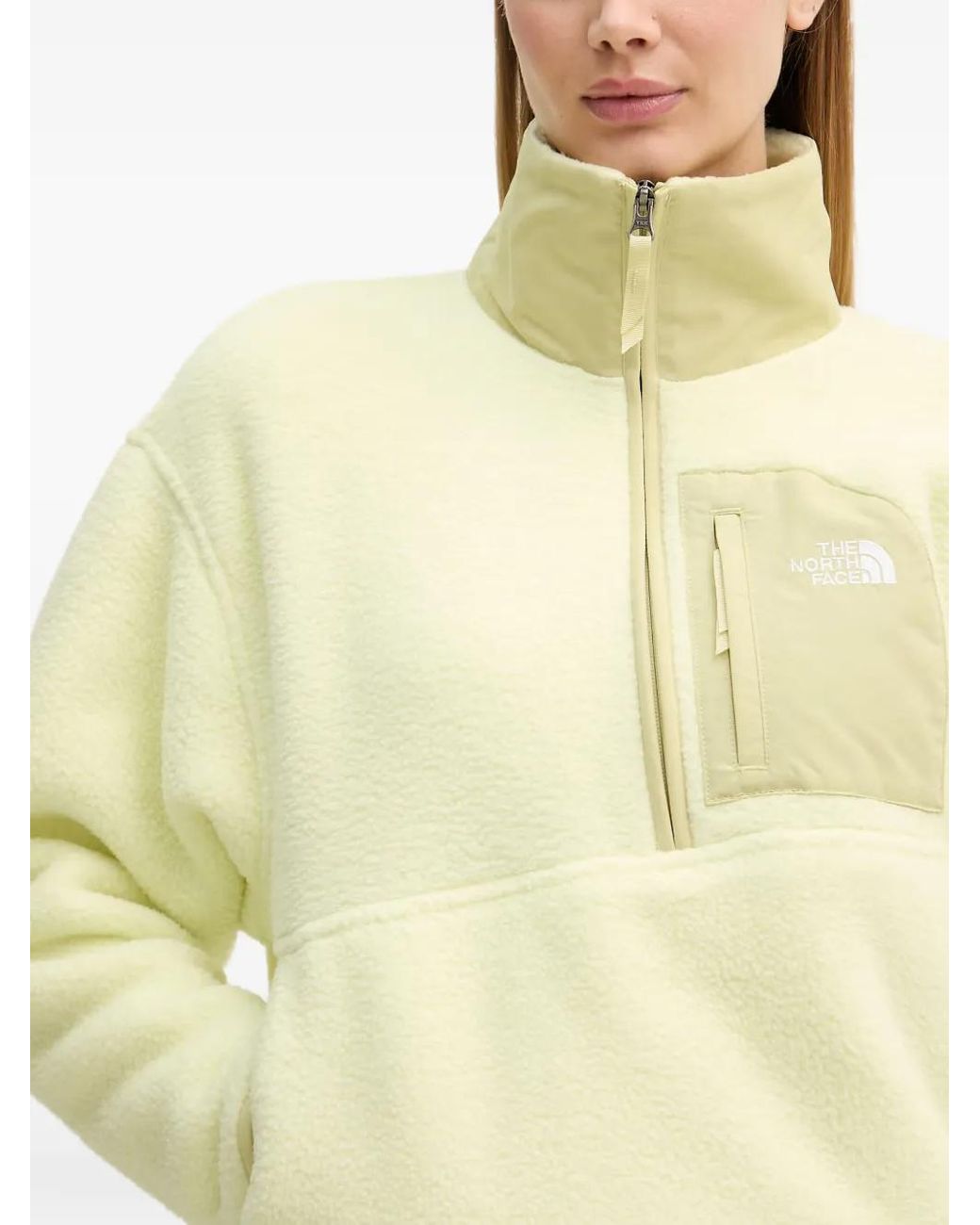 The North Face Natural Fleece-Texture Half-Zip Sweatshirt