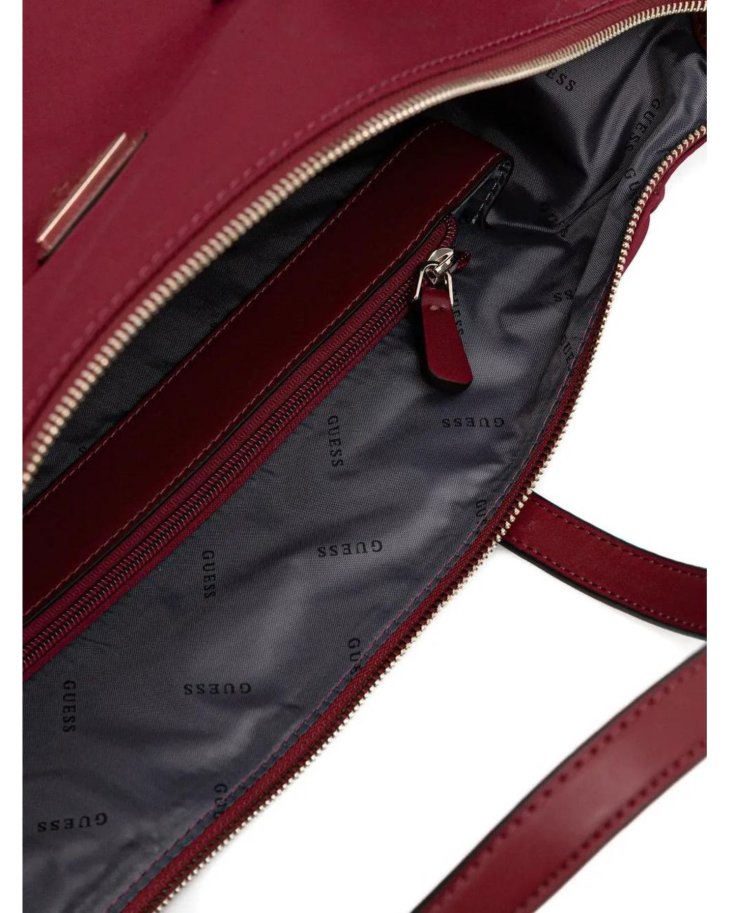 Guess Purple Sac Cabas Follie À Breloque