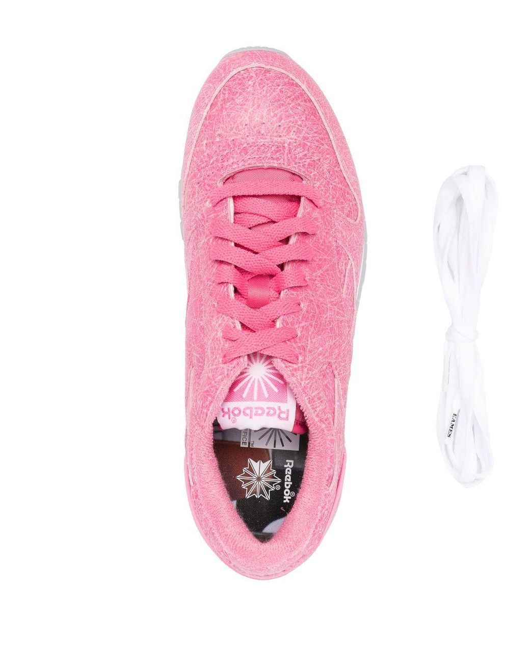 Reebok X Eames Fiberglass Leather Sneakers in Pink | Lyst