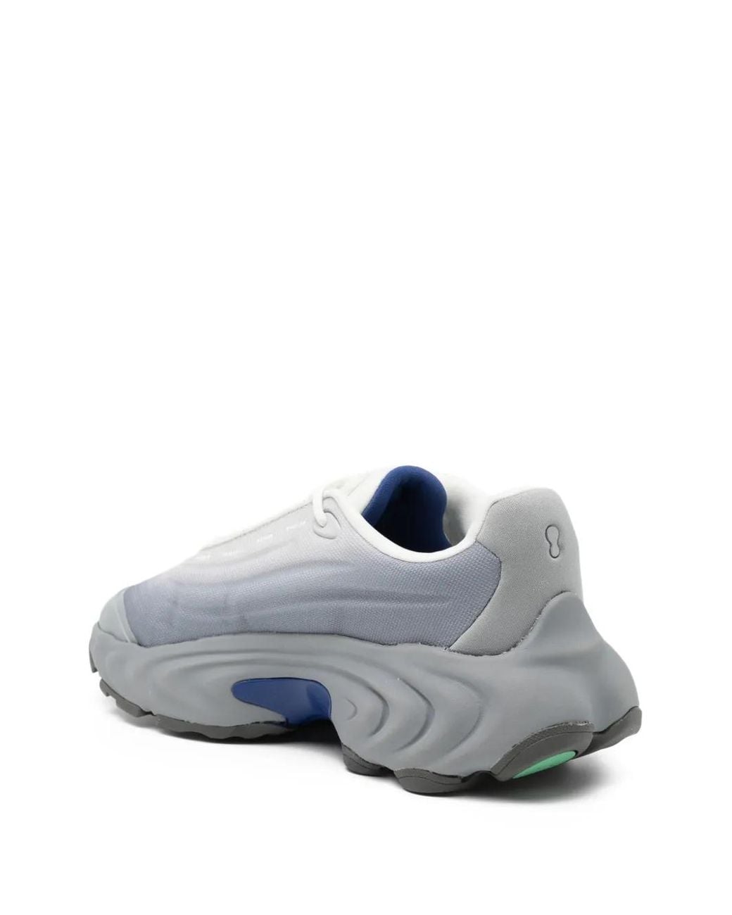 Lacoste Gray Logo-Embroidered Trainers for men