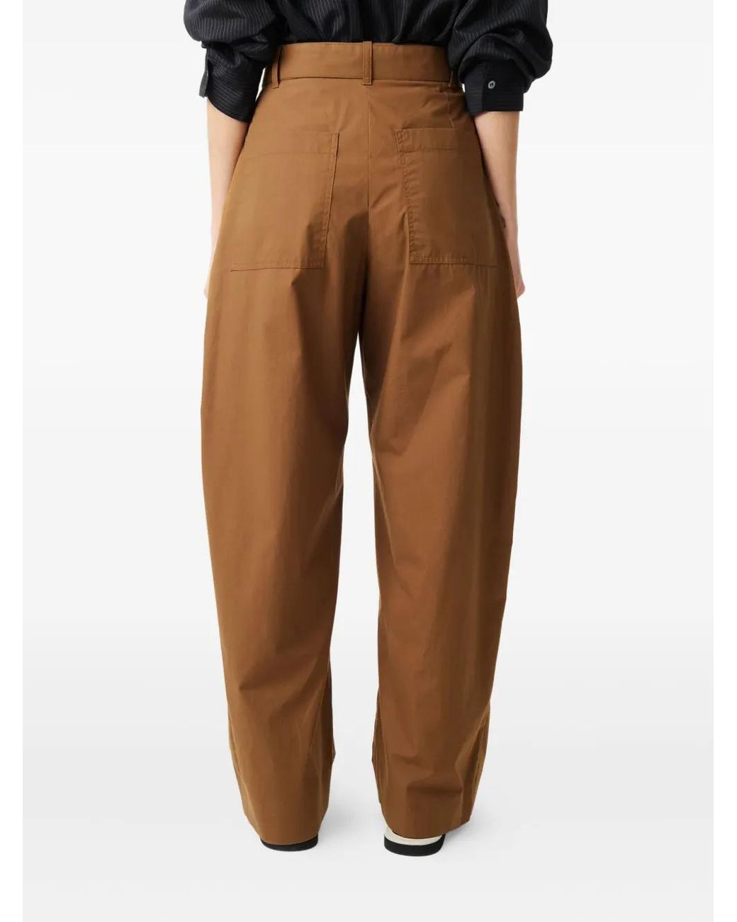 Studio Nicholson Brown Doring Trousers
