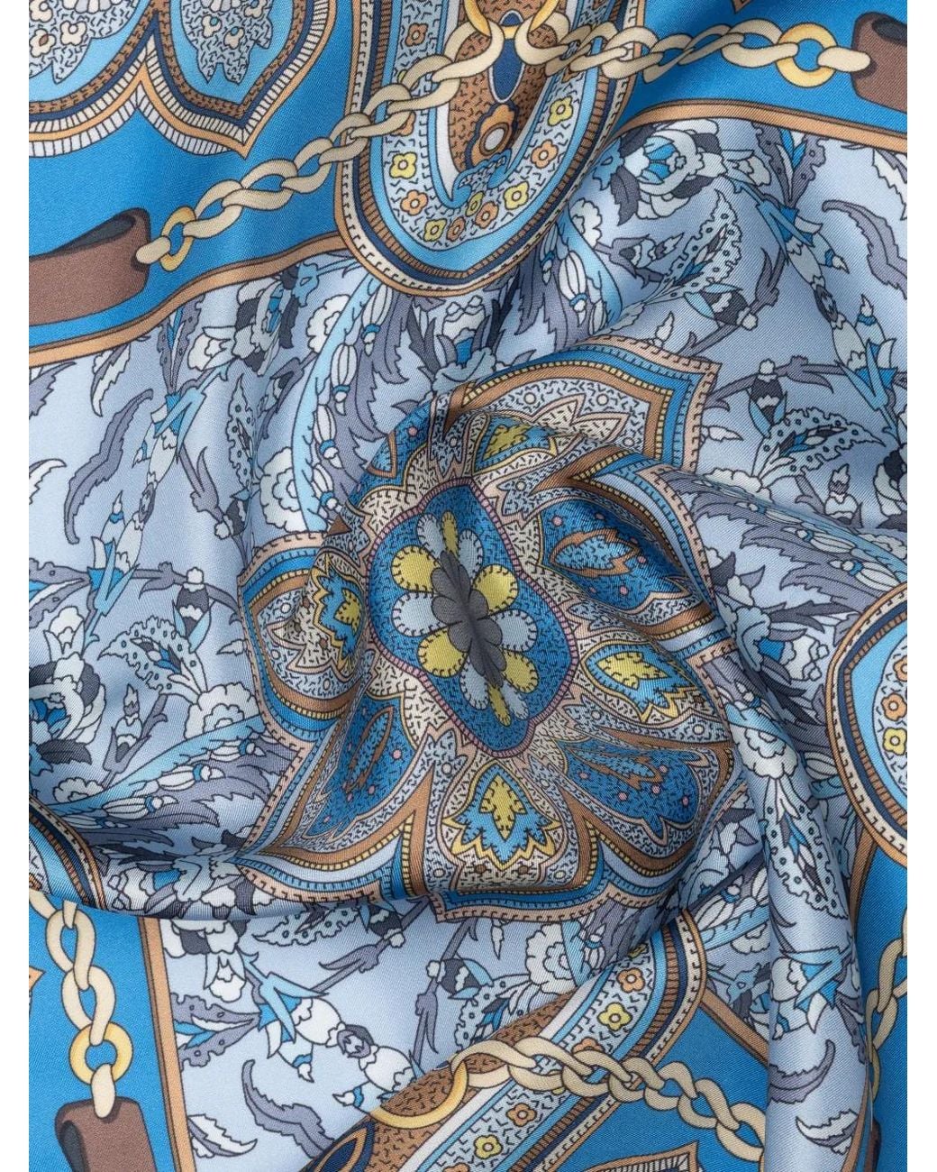 Elizabetta Blue Francesca Silk Scarf