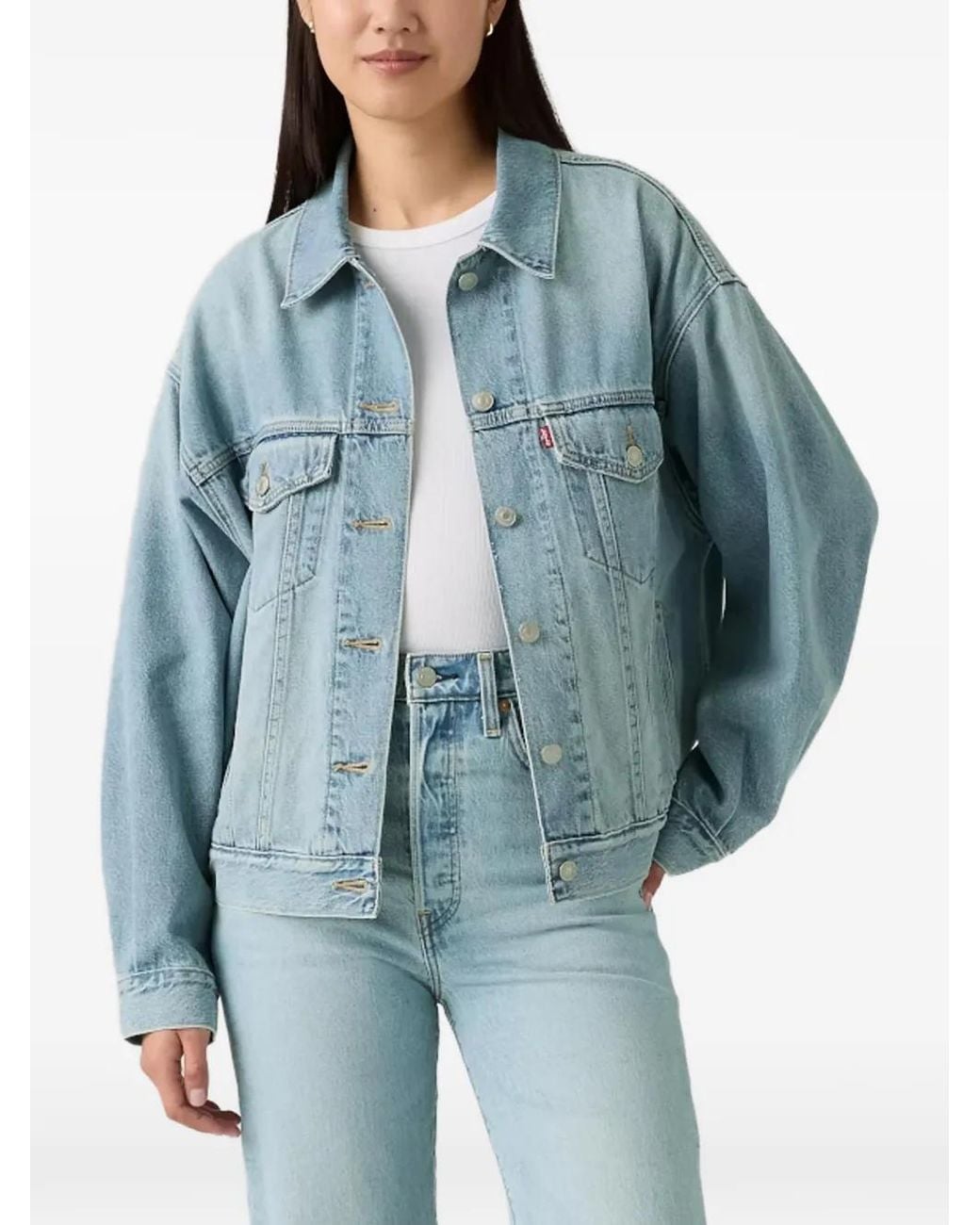 Levi's Blue '90S Buttoned Denim Jacket