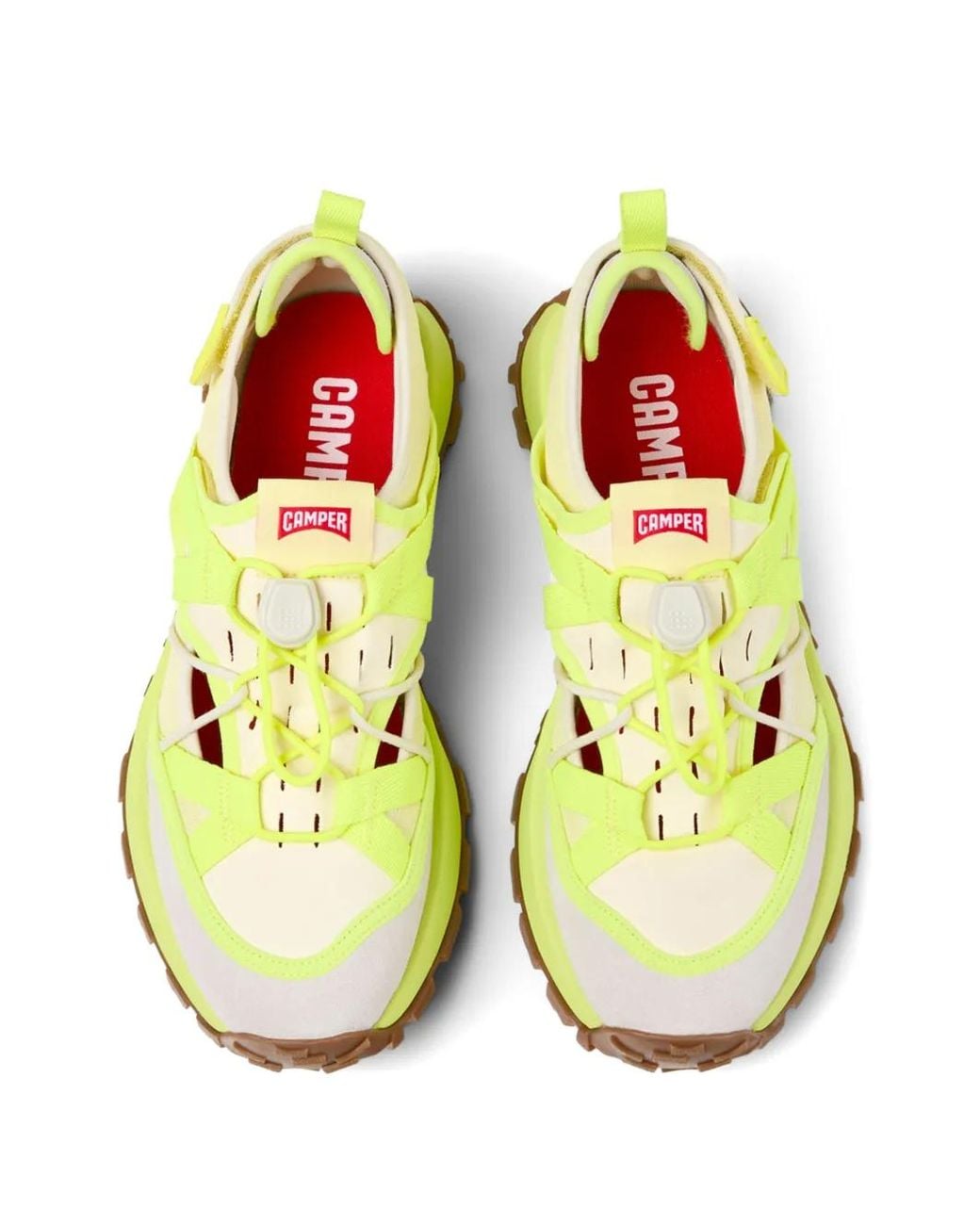 Camper Yellow Drift Trail Sneakers for men