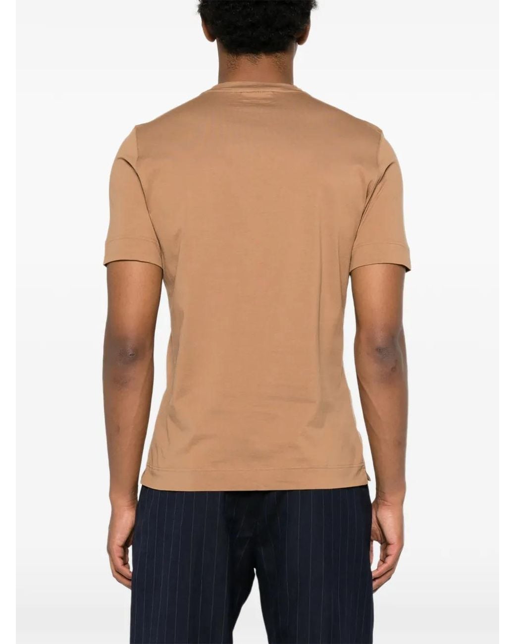 Gran Sasso Natural Crew-Neck T-Shirt for men