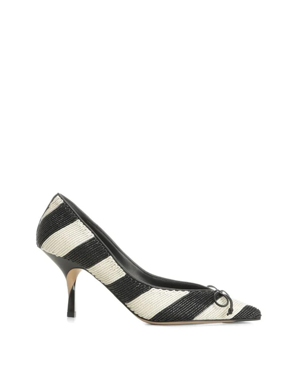 Jacquemus White The Tourni Heeled Pumps