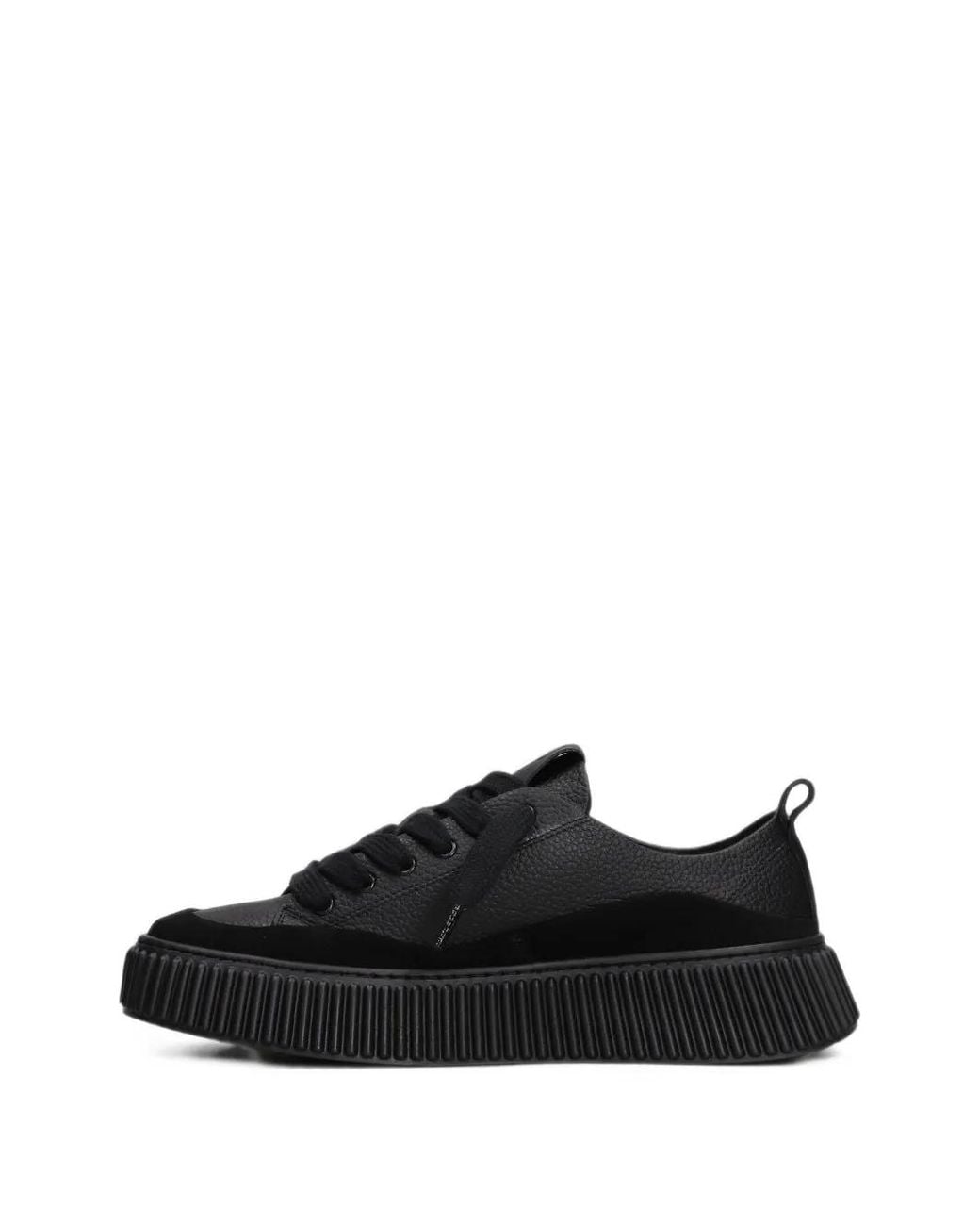 Rhun Black 3250 Flatform Sneakers for men