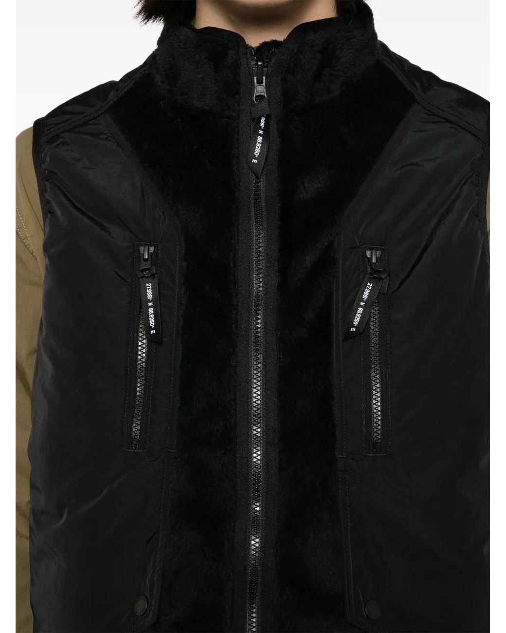 Chaleco Polarecho Reversible Spoonyard de color Black