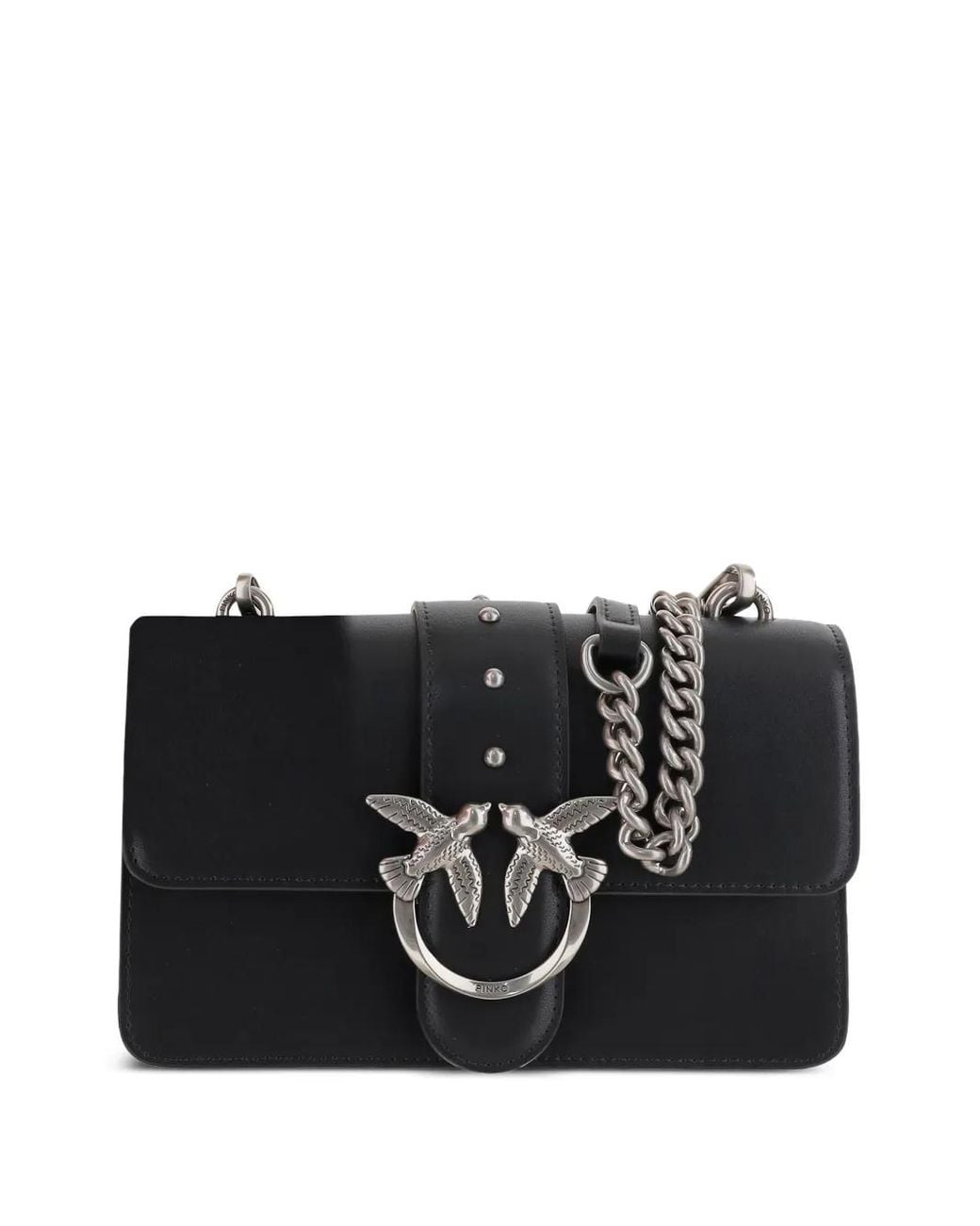 Pinko Black Love Bag One Small Crossbody Bag