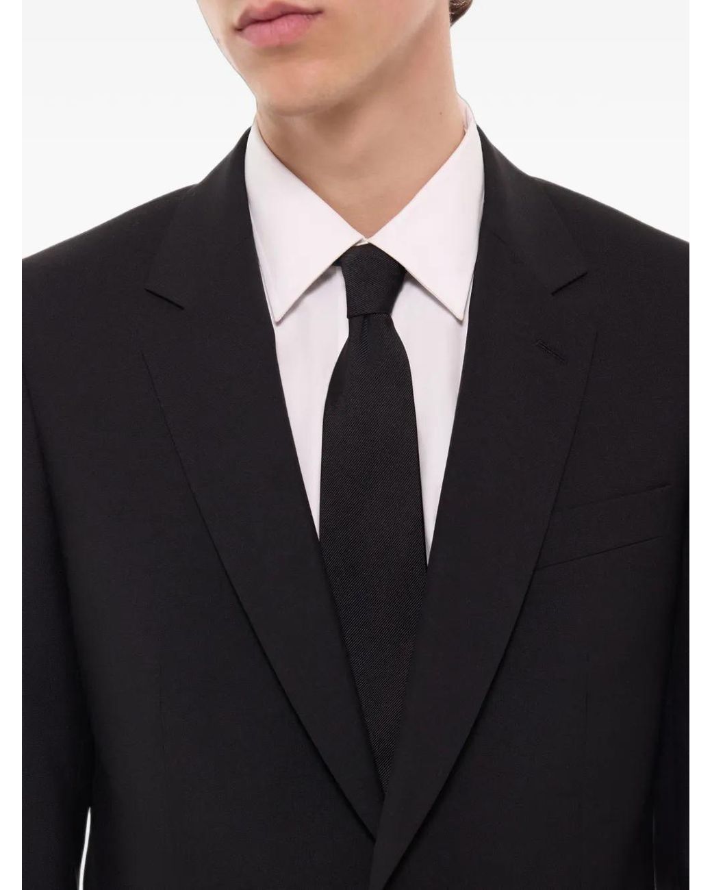 Fursac Blue Virgin-Wool Blazer for men