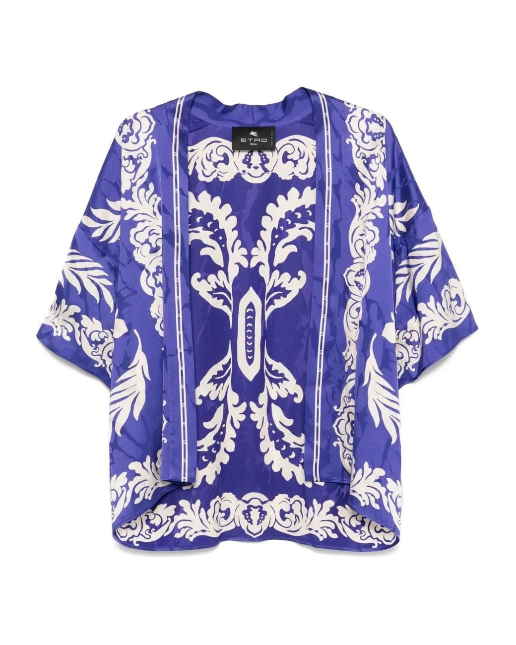 Etro Jack Met Bloemenprint in het Blue