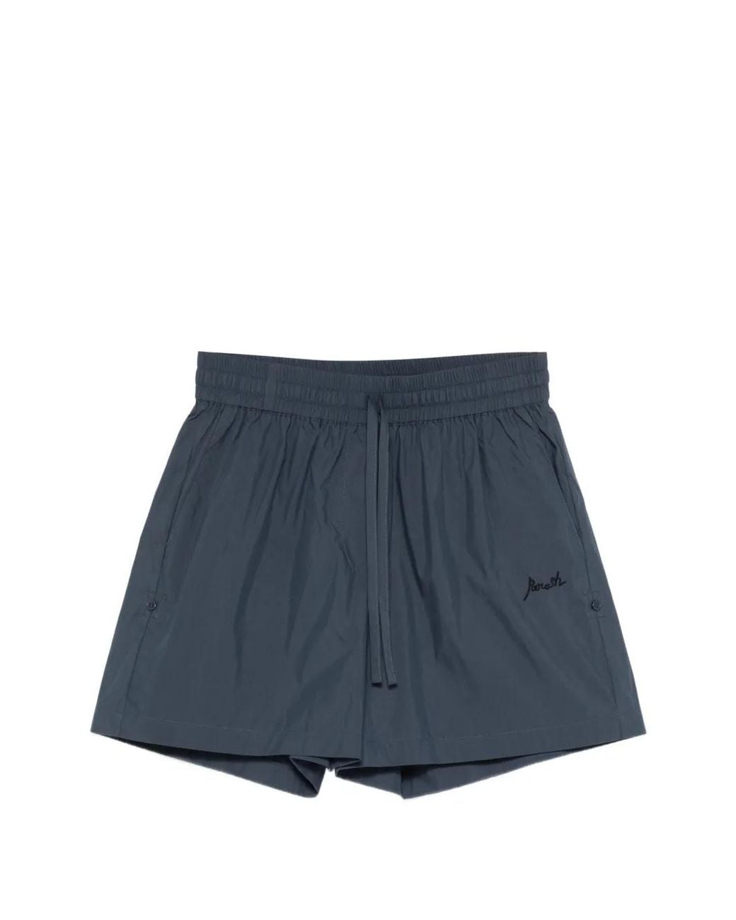 P.A.R.O.S.H. Blue Drawstring Shorts