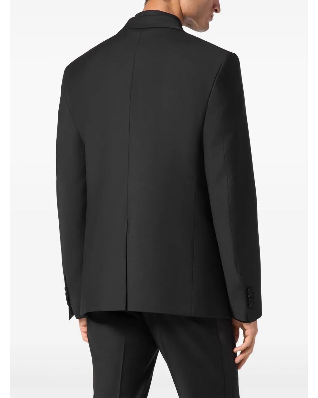 Blazer À Motif Monogrammé Philipp Plein pour homme en coloris Black