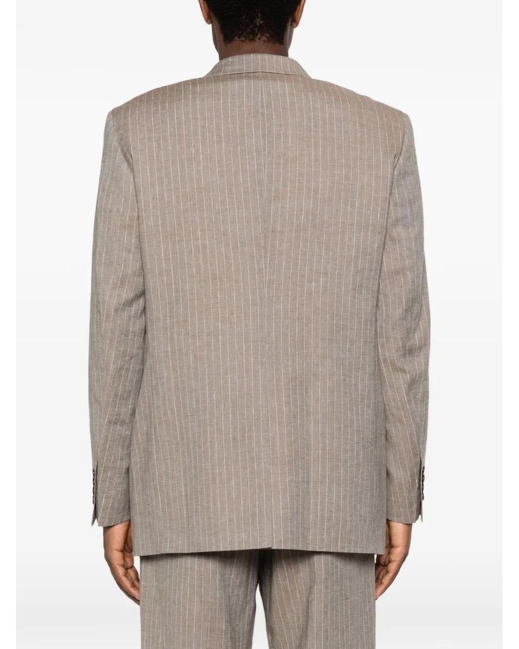 sunflower Gray Show Pinstripe Blazer for men