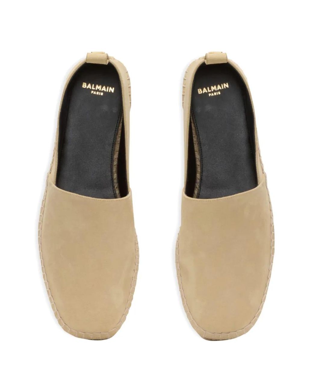 Balmain Natural Suede Espadrilles for men