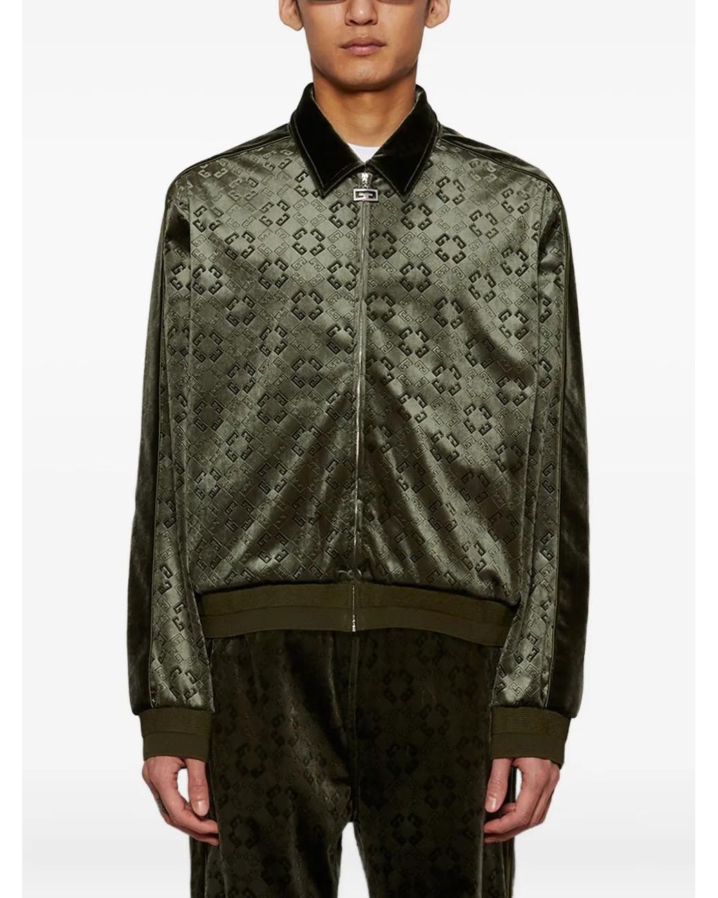 Givenchy Green Tracksuit Jacket for men