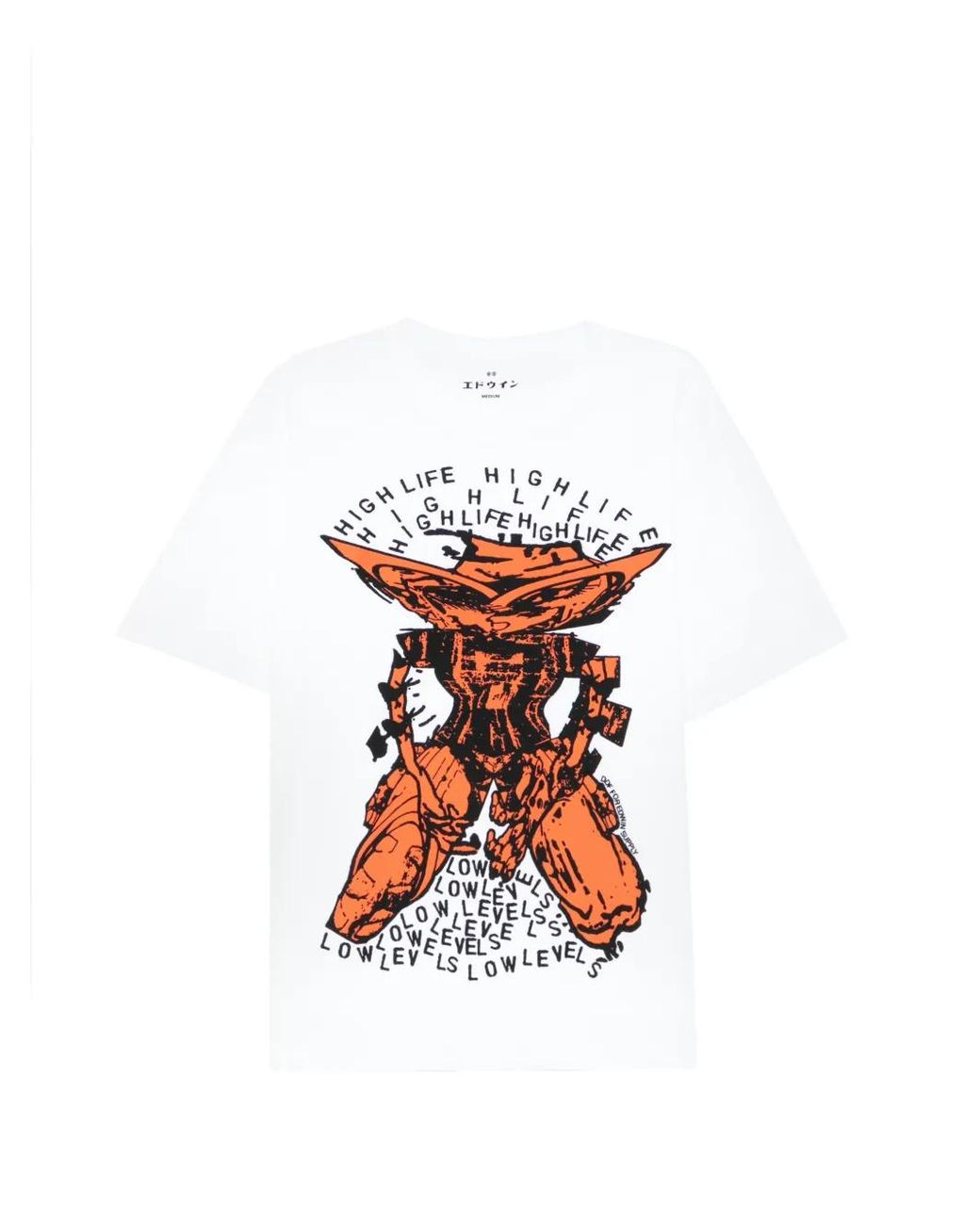 Edwin White Fantasy T-Shirt for men
