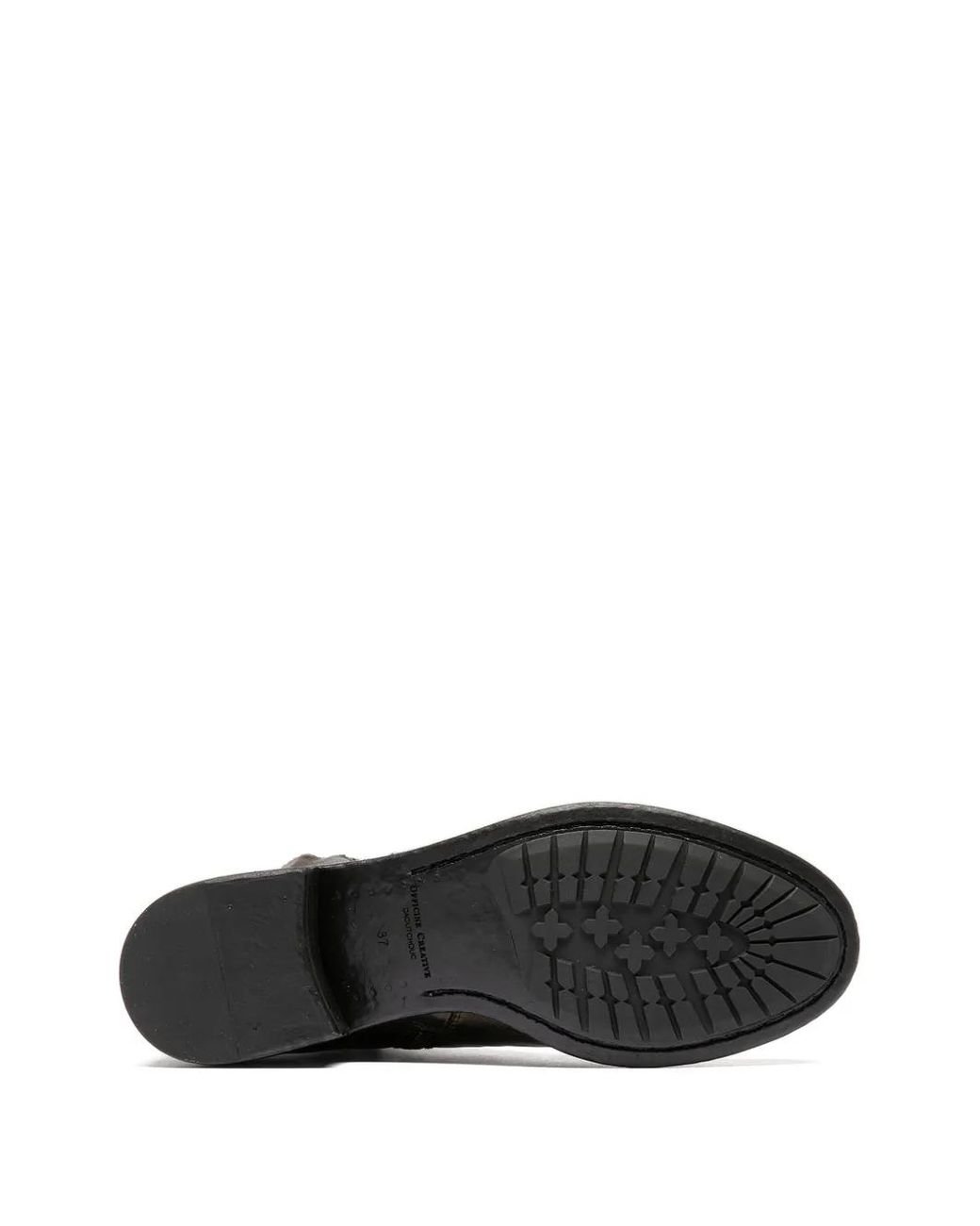 Officine Creative Black Lison 056 Boots