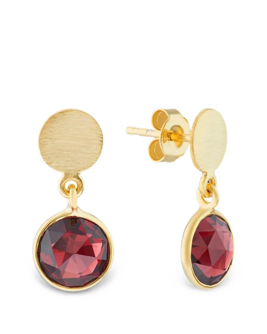 Auree Jewellery Metallic Salina Drop Earrings