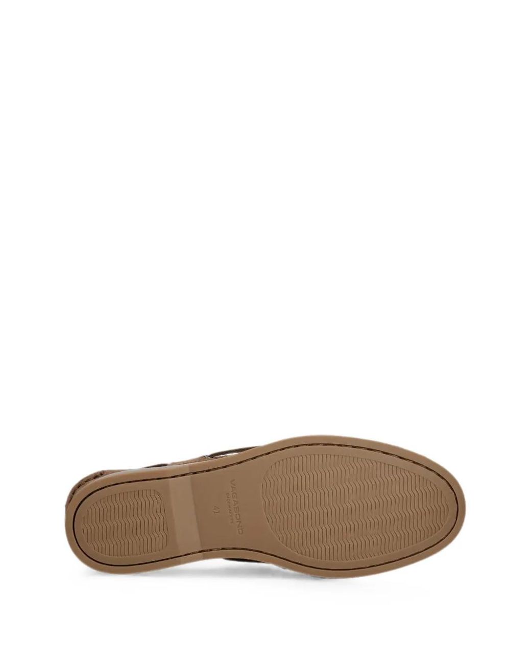 Vagabond Brown Loui Lace-Up Suede Boat Shoes for men