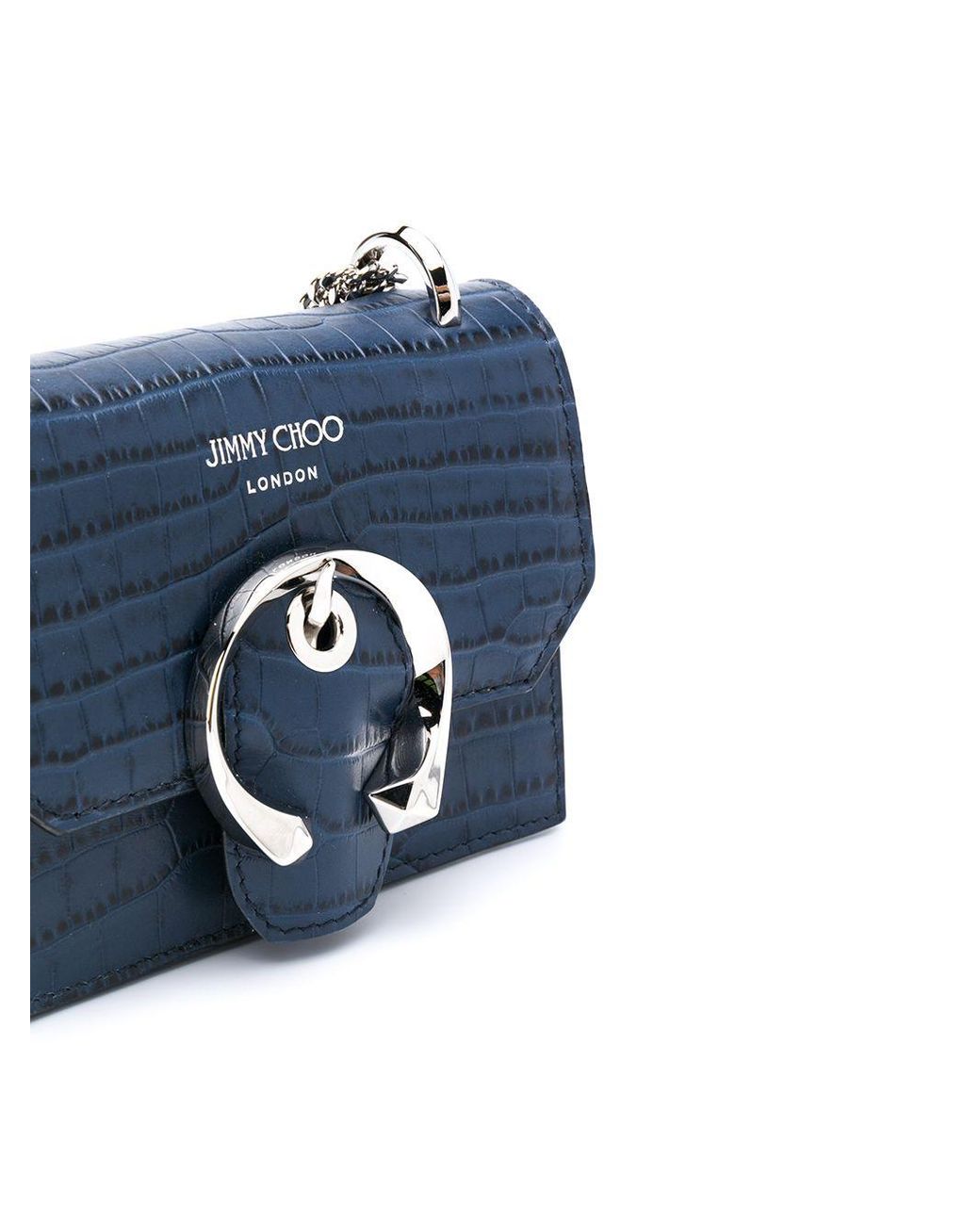Jimmy Choo Leather Shadow Crossbody Bag - Blue Crossbody Bags, Handbags -  JIM364769
